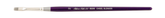Silver Silk 88® Silver Synthetic Chisel Blender Paintbrush | Short Handle | 8820S